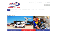 Desktop Screenshot of lifemed911.co.za